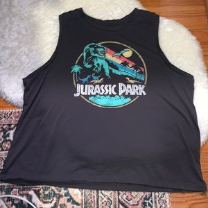 Jurassic Park tank top